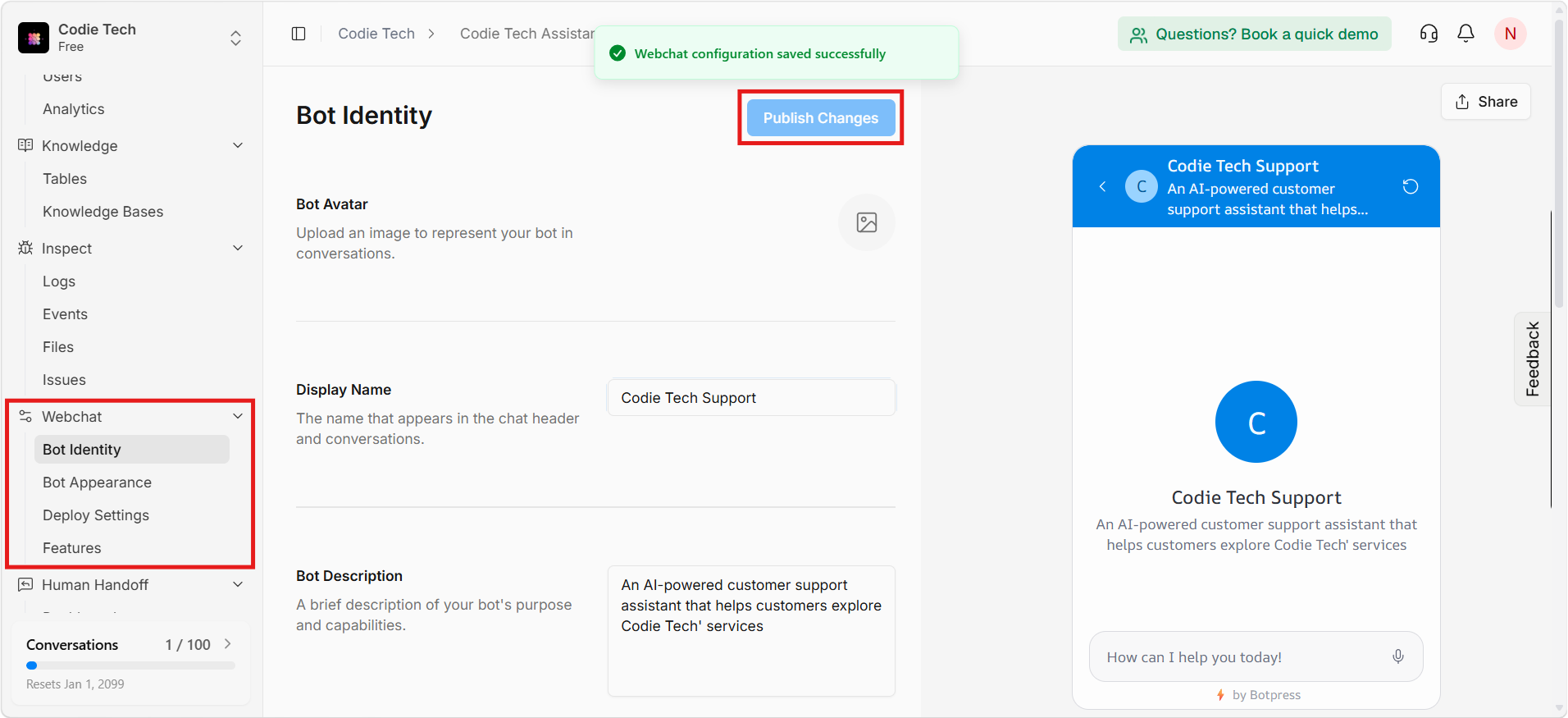 Publish Bot