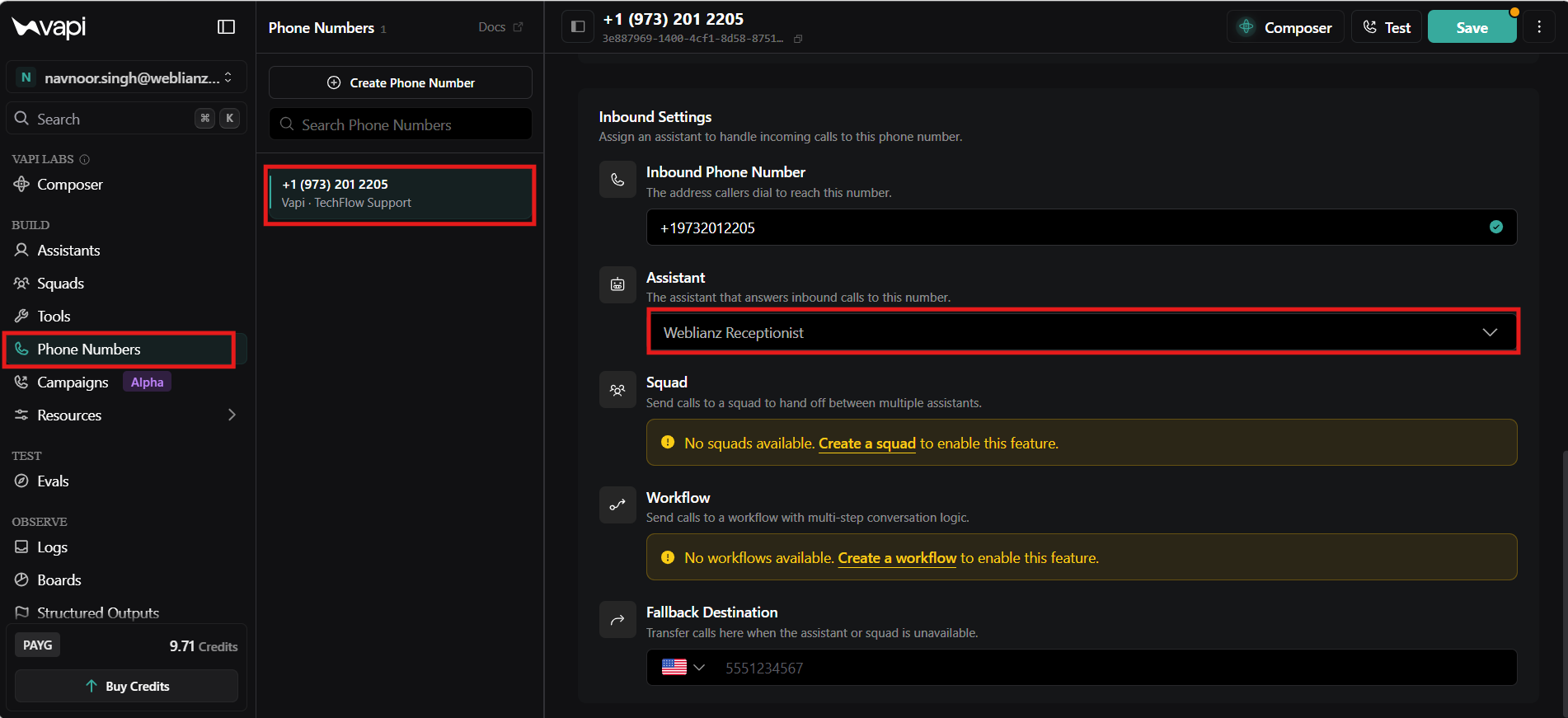 Review Call Logs and Analytics